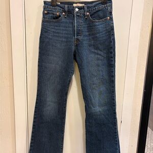 Levi's Dark Blue Boot Cut Jeans